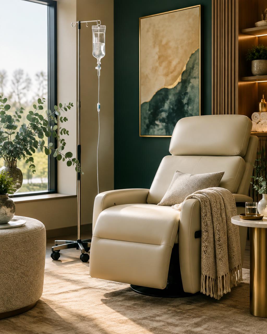 Calm IV therapy lounge